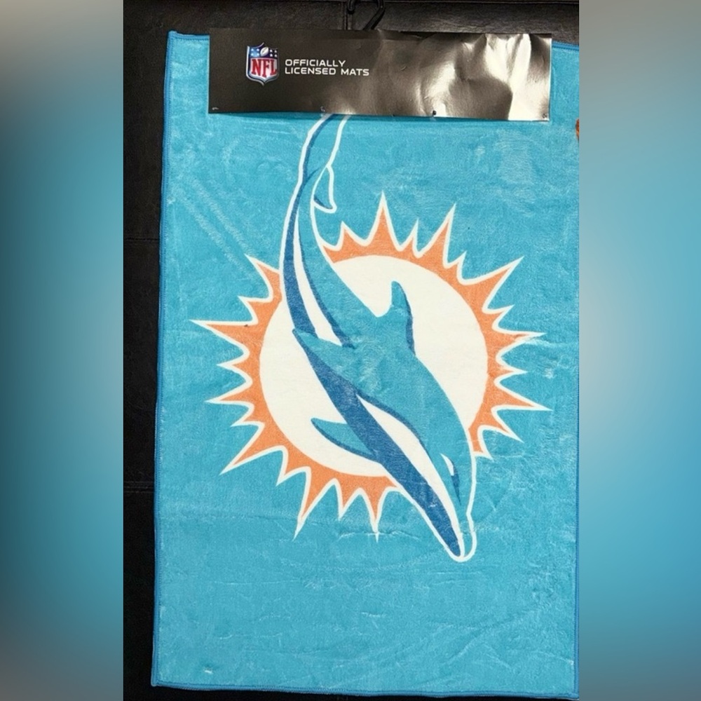 🆕1 Miami Dolphins Officially Licensed Mat